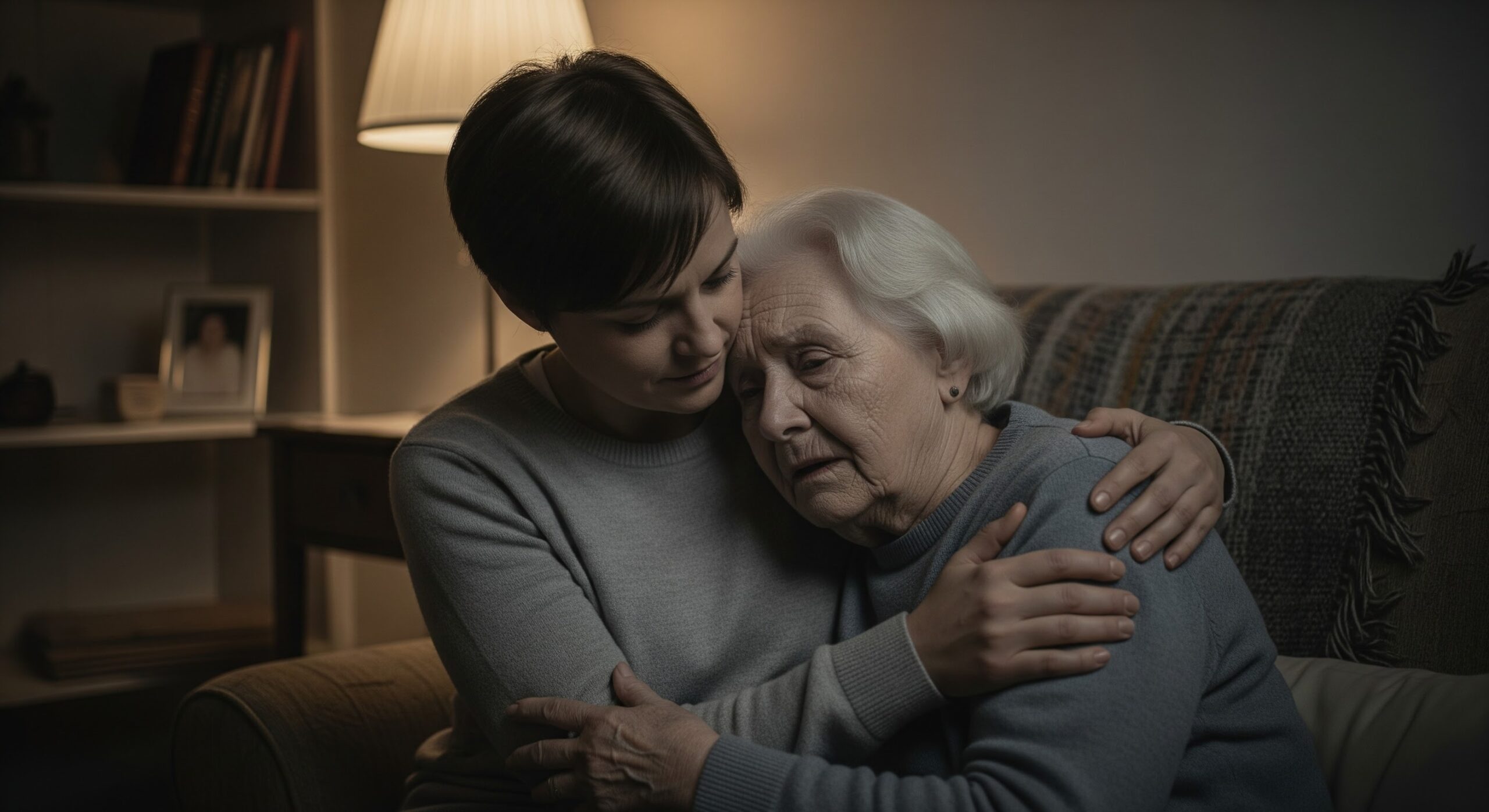 Пожилой человек в тревоге:  руководство для родственников