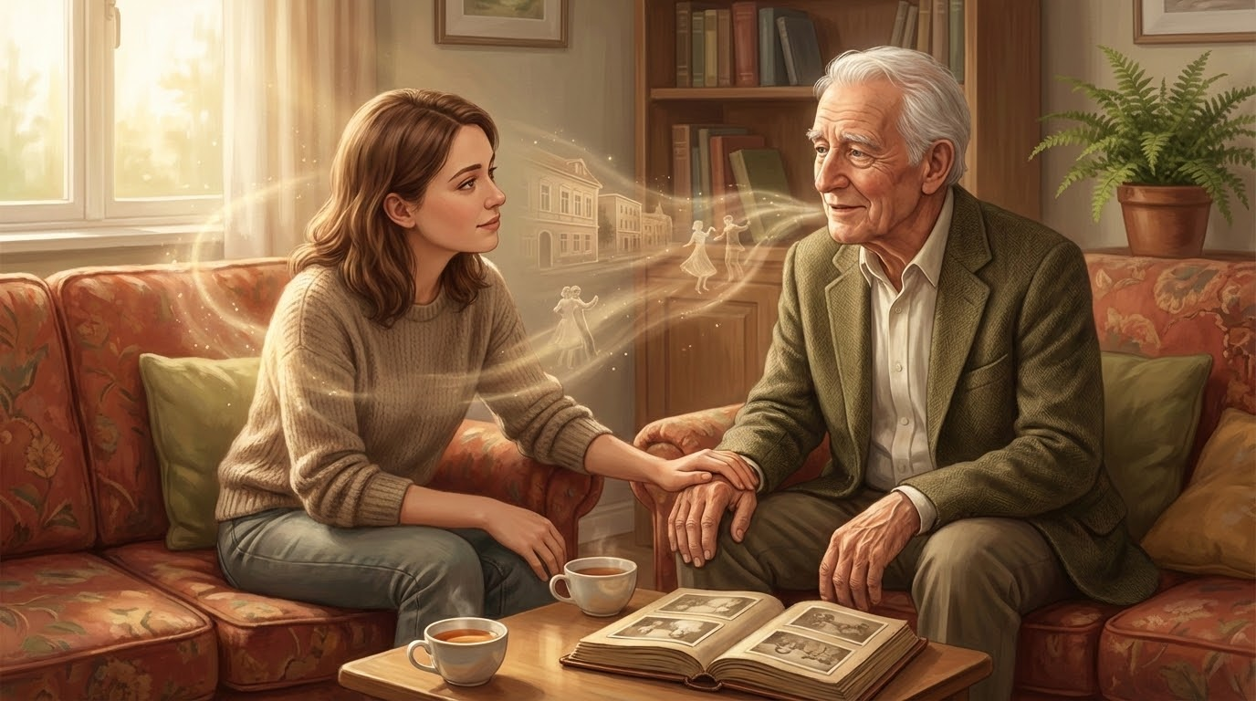 Как поговорить с пожилым человеком о его прошлом — и не причинить боль